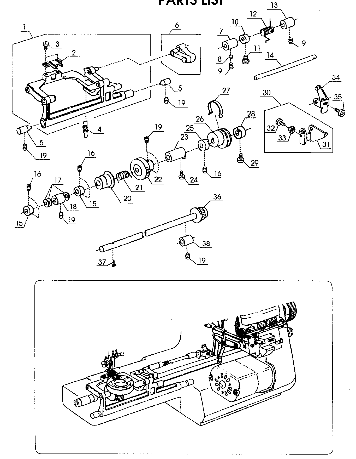 Lower shaft assy