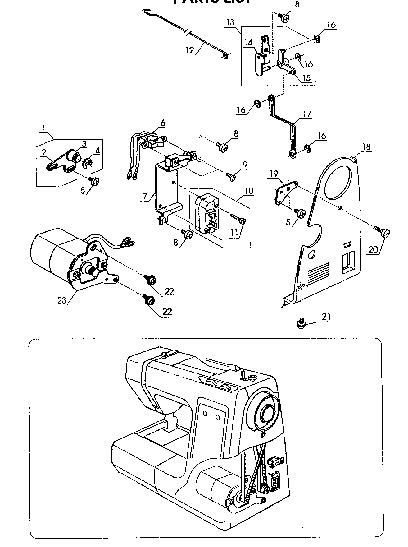 Motor assy