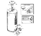 AO Smith PGC75242 water heater diagram