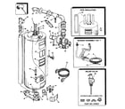 AO Smith FPD40270 water heater diagram
