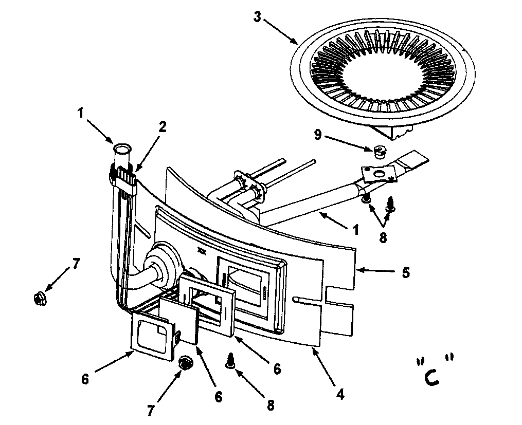 Burner assy