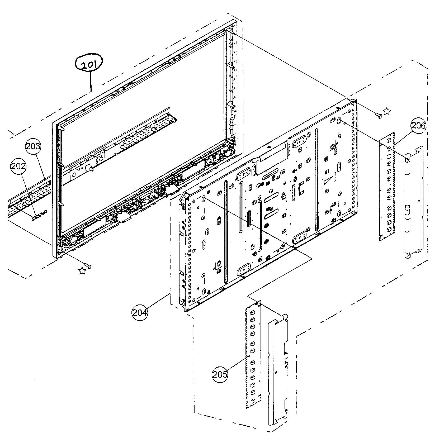 Front cabinet