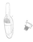 Hand vac/filter