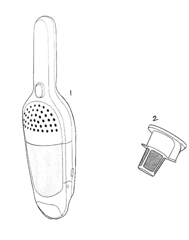 Hand vac/filter