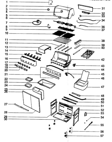 Grill parts