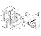 Bosch WTMC552CUC/05 cabinet parts diagram