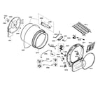 Bosch WTMC552CUC/05 drum assy diagram