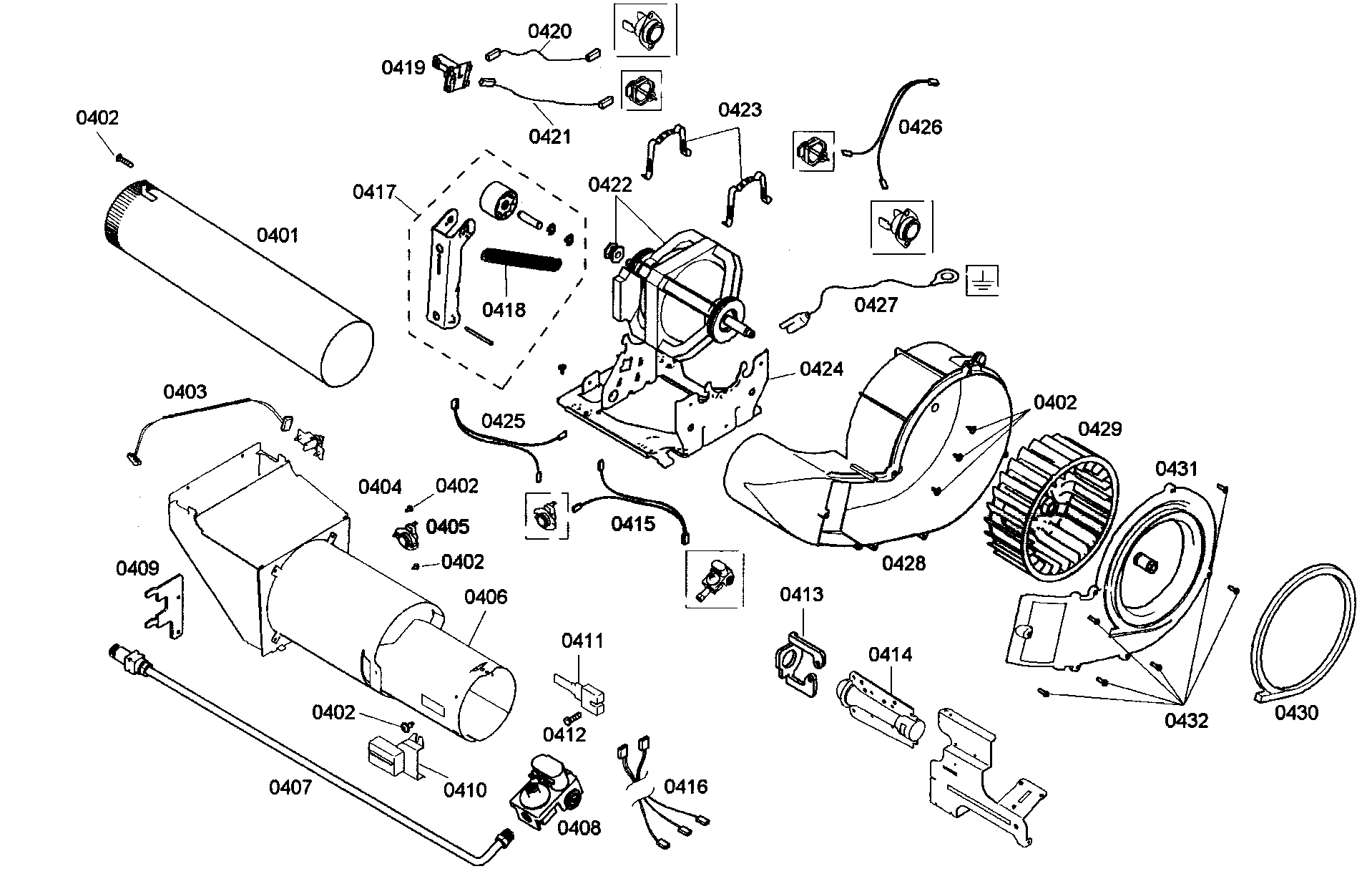 Motor assy