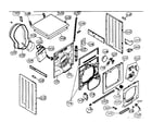 Bosch WTL5410UC/10 cabinet parts diagram