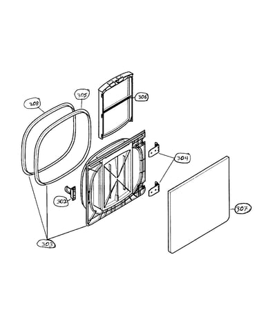 Door assy
