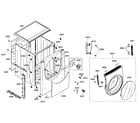 Bosch WTMC532CUS/05 cabinet parts diagram