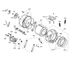Bosch WAS24460UC/01 drum assy diagram