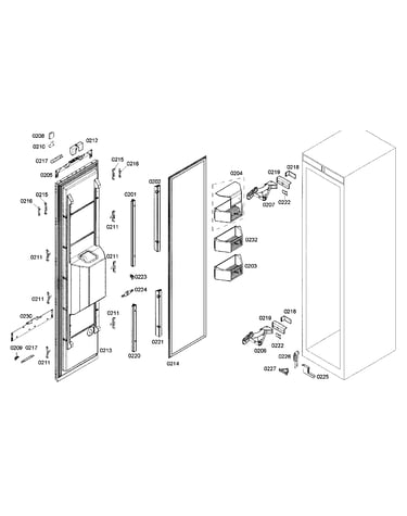 Door assy