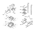 Bosch B18ID80NRP/01 drawers assy diagram
