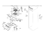 Bosch B18IF70NSP/07 cabinet assy diagram
