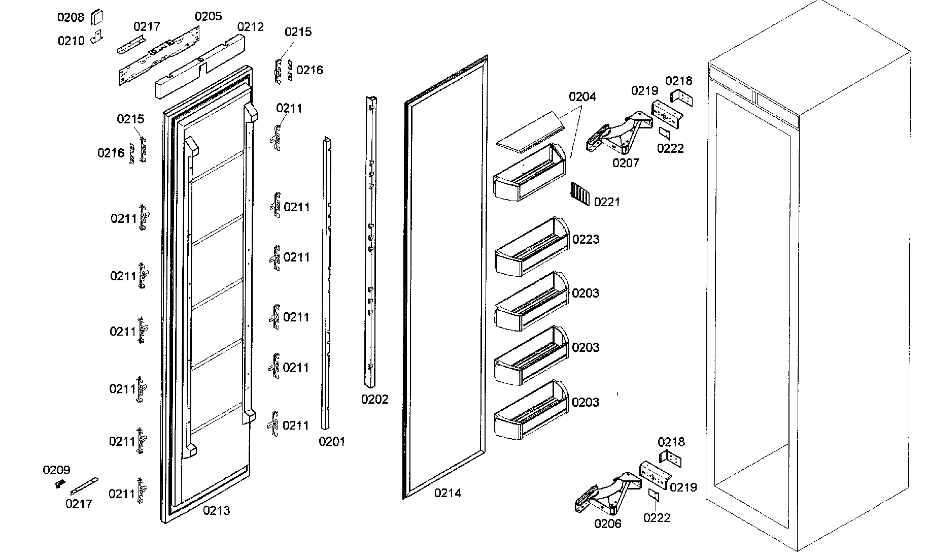Door assy