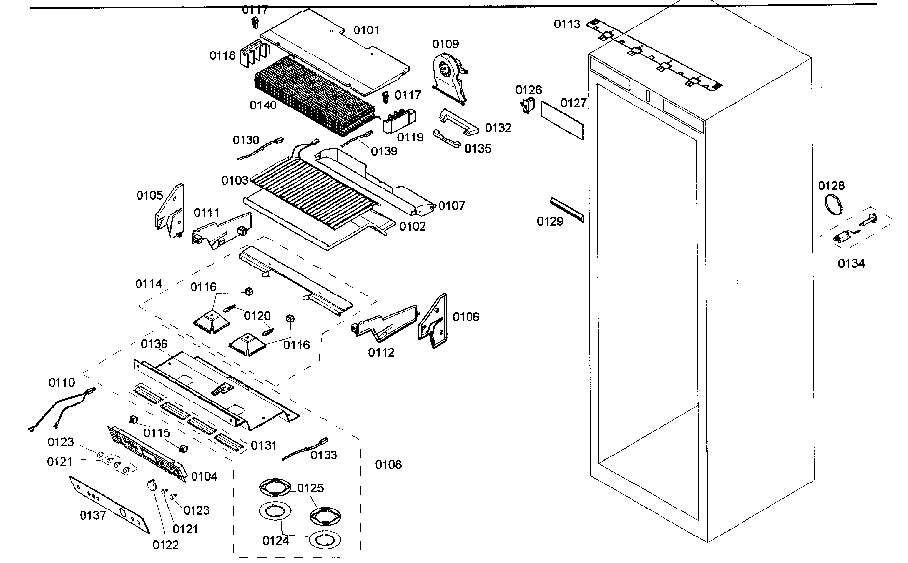 Cabinet assy
