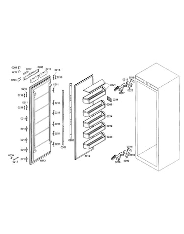 Door assy