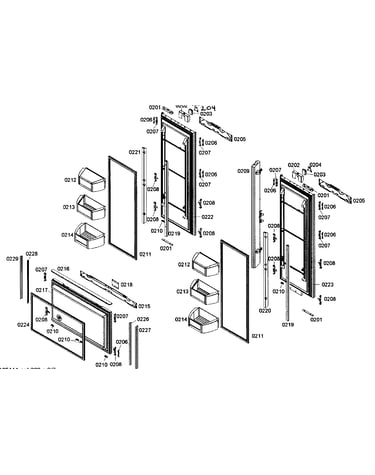 Doors assy