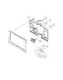 Rear cabinet
