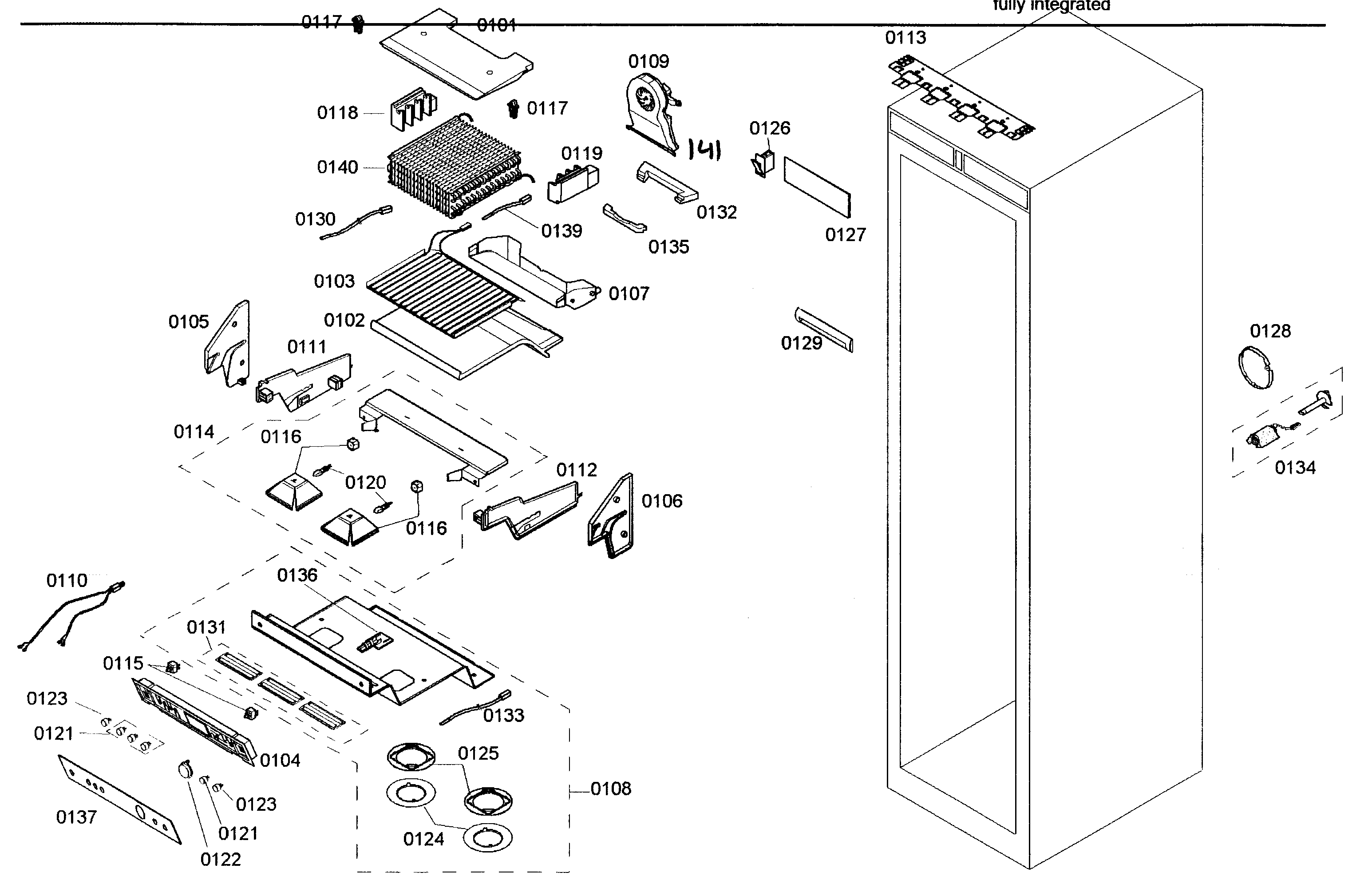 Cabinet assy