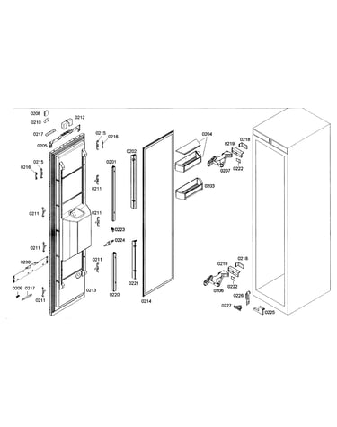 Door assy