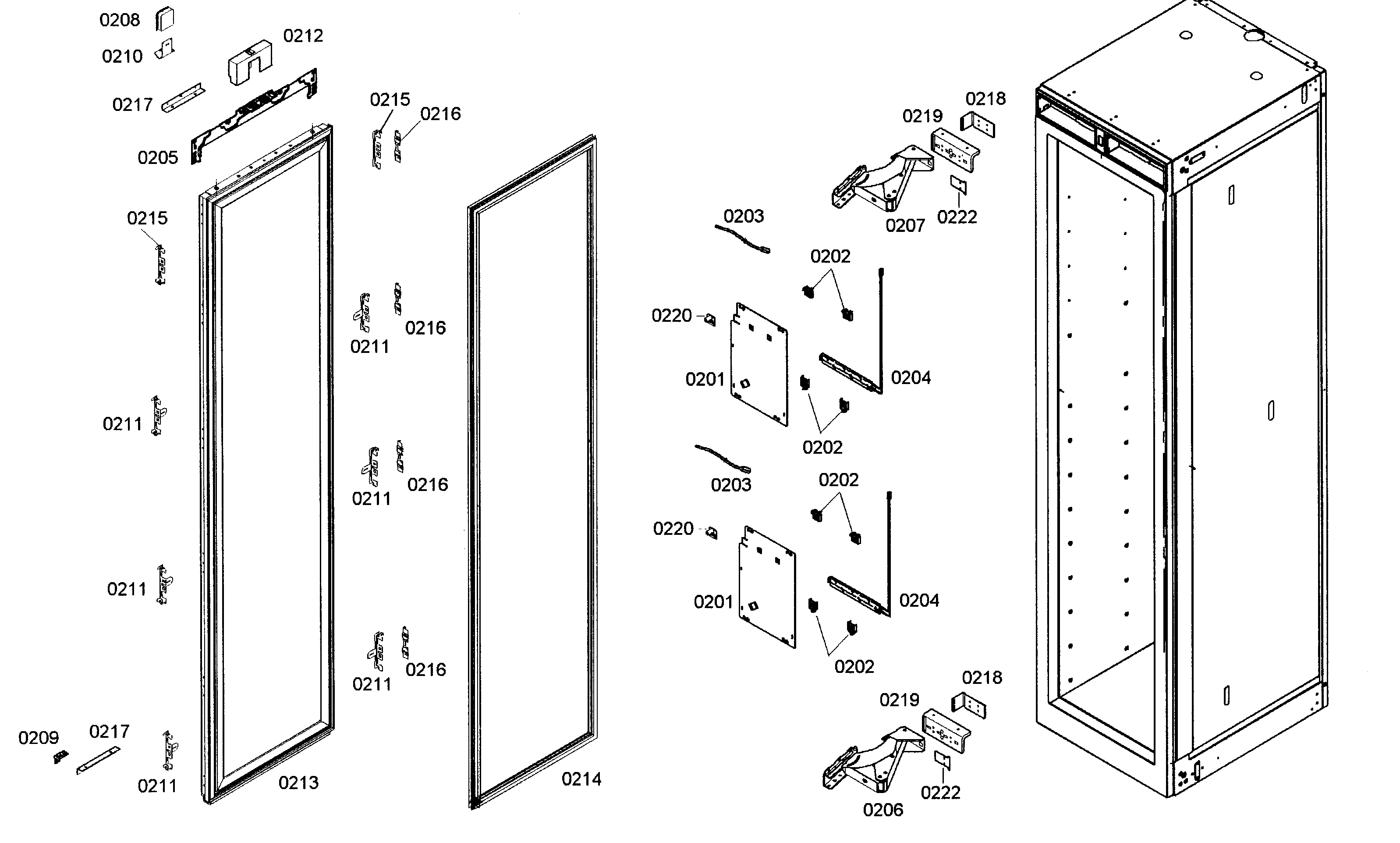 Door assy