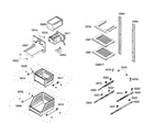Bosch B18ID80NLP/01 drawers assy diagram
