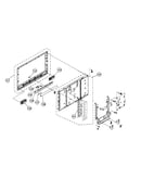 Bezel/lcd panel assy