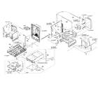 Sony HCD-EC98P chassis diagram