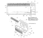 Carrier 52CEA515321AA front panel diagram