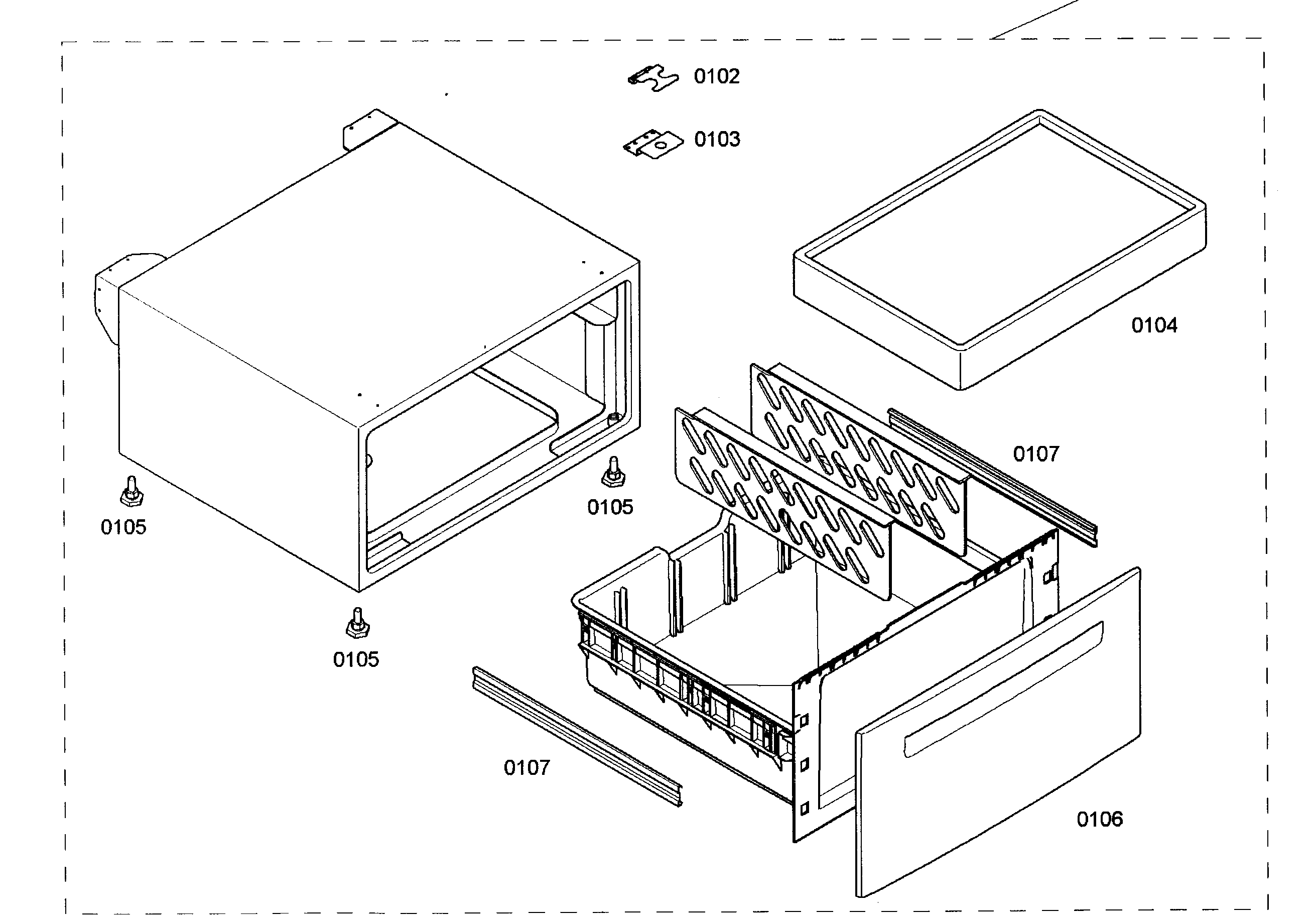 Pedestal assy