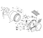 Bosch WTMC532SUS/02 drum assy diagram