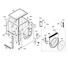 Bosch WTMC5321US/05 cabinet parts diagram