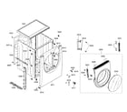 Bosch WTMC8320US/05 cabinet parts diagram