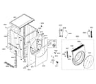Bosch WTMC8321US/05 cabinet parts diagram