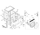 Bosch WTMC352BUC/05 cabinet parts diagram