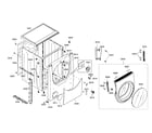 Bosch WTMC352RUC/05 cabinet parts diagram