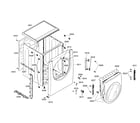 Bosch WTMC3321US/05 cabinet parts diagram