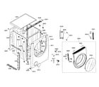 Bosch WTMC552SUC/02 cabinet parts diagram