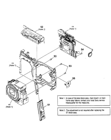 Main frame block