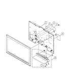 Rear cover/stand assy