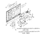 Sony KDL-52WL130 chassis assy diagram