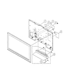 Rear cover/stand assy