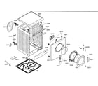 Bosch WFL2090UC/11 cabinet parts diagram