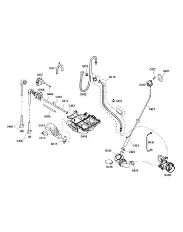 Dispenser assy/pump assy