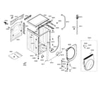 Bosch WFMC2201UC/13 cabinet parts diagram