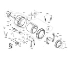 Bosch WFMC2201UC/13 drum assy diagram