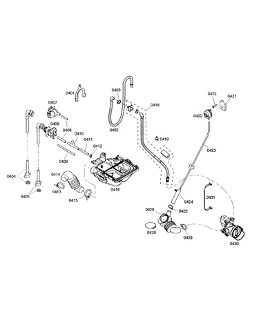 Dispenser assy/pump assy