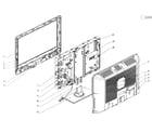 Element ELCHS261 cabinet parts diagram